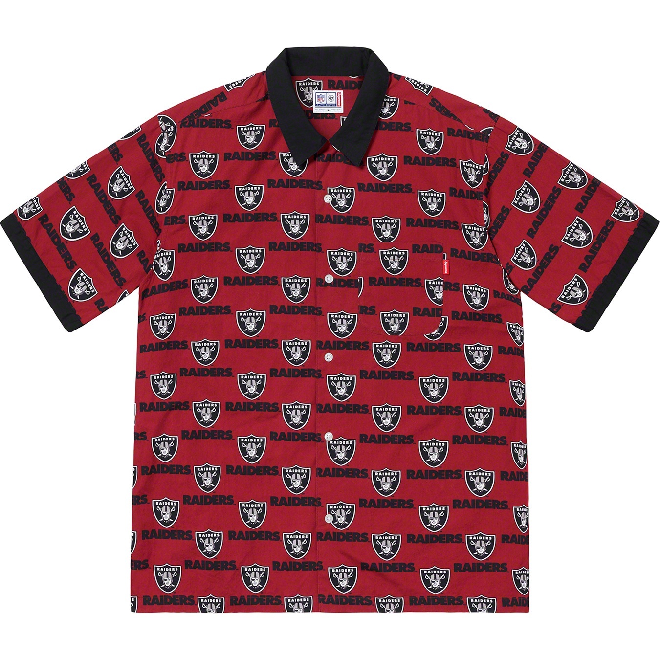 Supreme®/NFL/Raiders/'47 S/S Shirt view 4